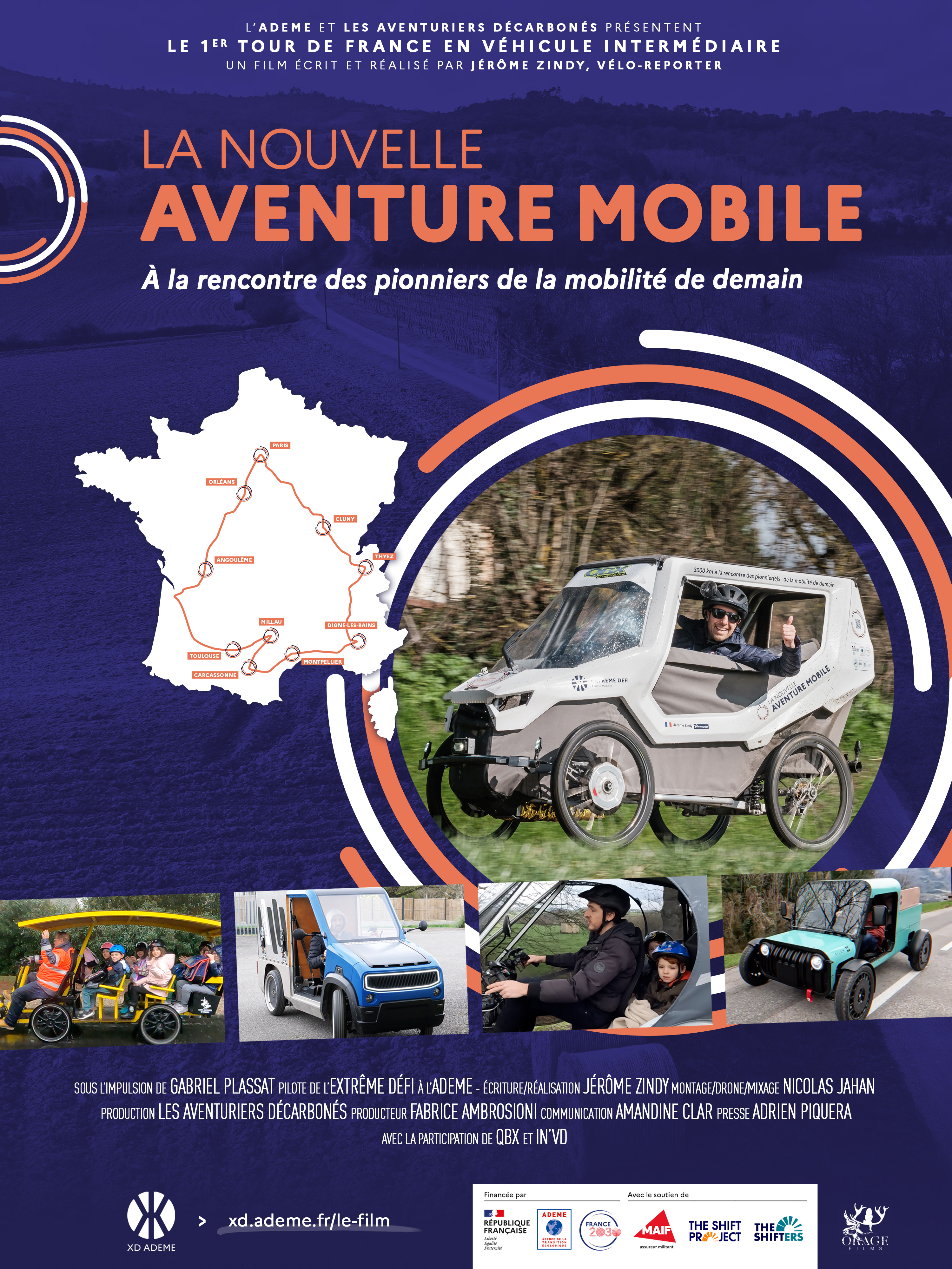 Affiche film LA NOUVELLE AVENTURE MOBILE